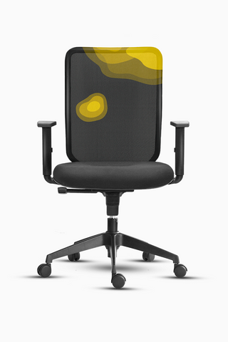 Butter Yellow Jelly Fish Chair