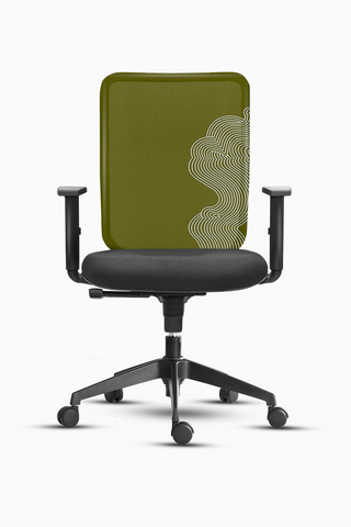 Moss Green Reindeer Chair