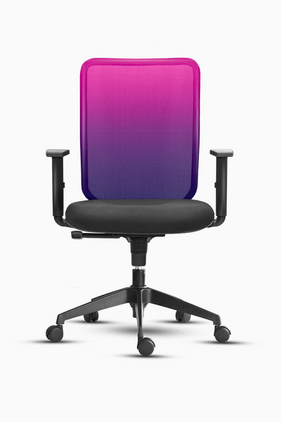 Pink Purple Shaded Chair