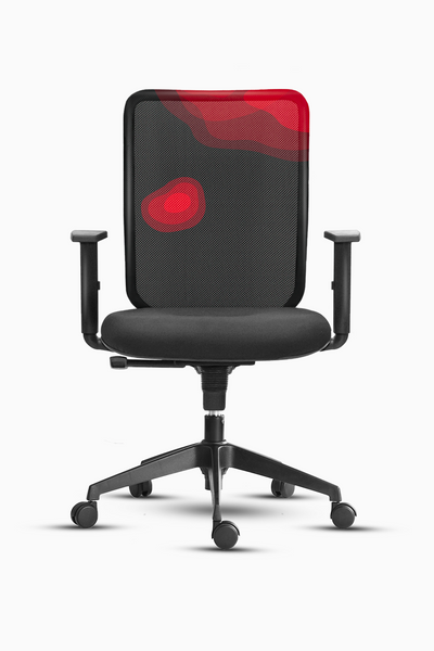 Rose Red Jelly Fish Chair