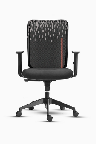 Strawberry Pink Raindrops Chair