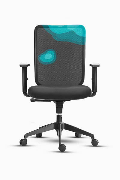 Teal Blue Jelly Fish Chair