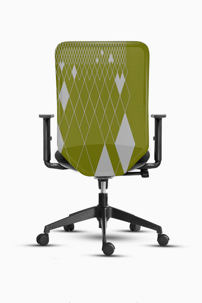 Crocodile Green Solitaire Chair