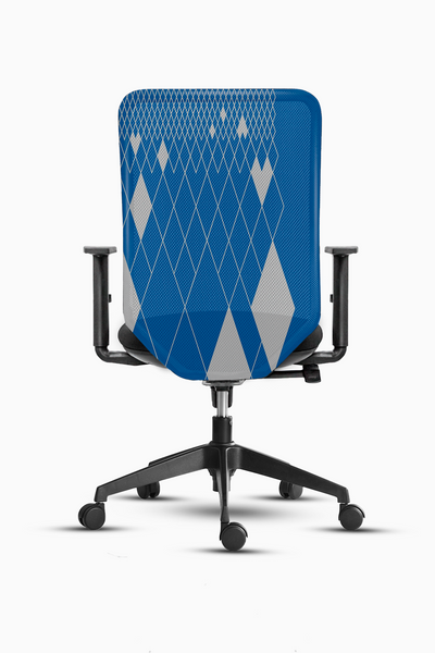 Lake Blue Solitaire Chair