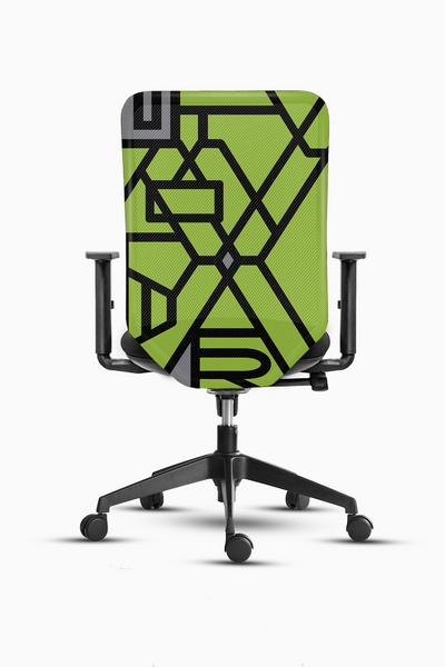 Lime Green Worldtag Chair