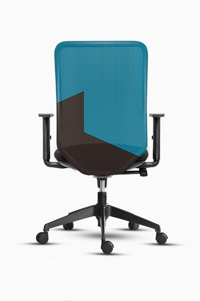 Ocean Blue Pentagon Chair