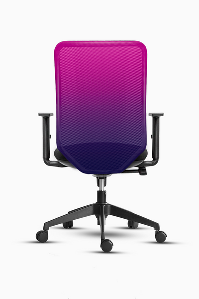 Pink Purple Shaded Chair