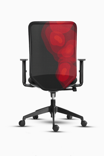 Rose Red Jelly Fish Chair
