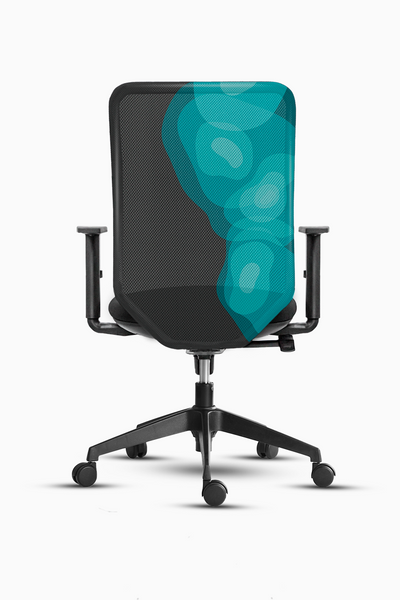 Teal Blue Jelly Fish Chair