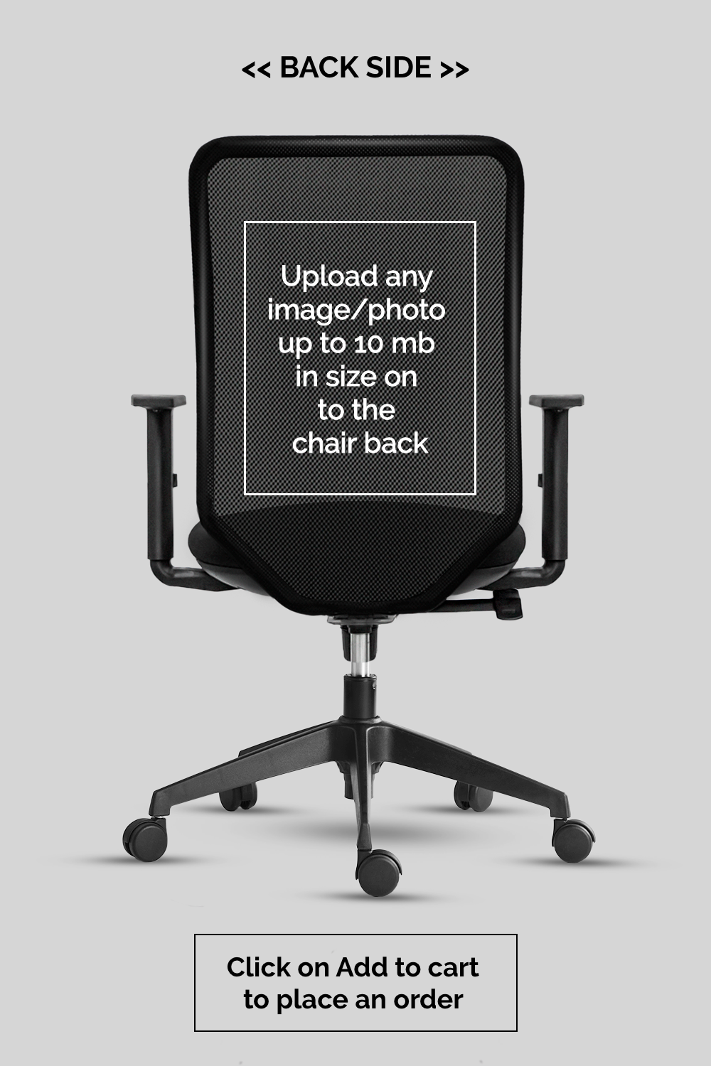 Personalised discount office chair